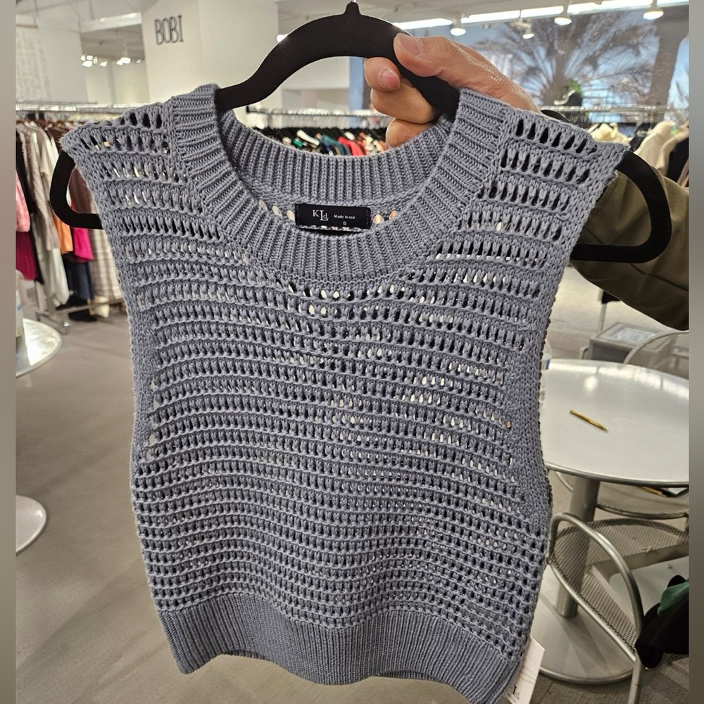 Blue vest